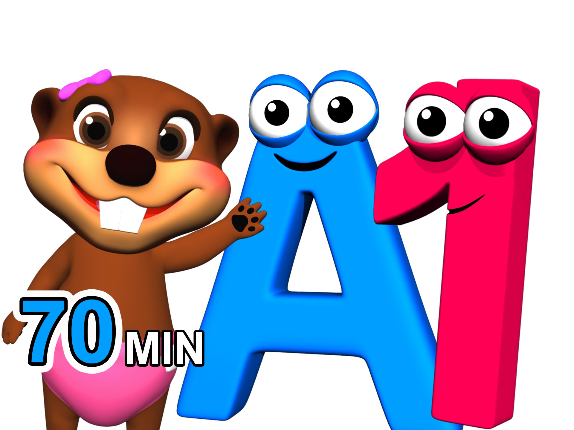 1920x1440 Abcs 123s + More Alphabet Numbers Nursery Rhymes Kids Learn 3d