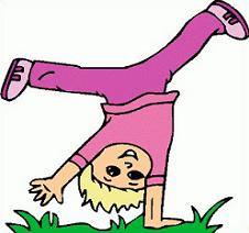 226x212 Free Cartwheel Clipart