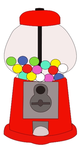264x480 Bubble Gum Machine Clipart10 Png Gumball Machine Clip Art