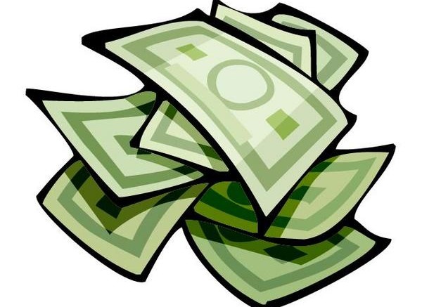 600x437 Cash Clipart