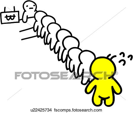 450x384 Clipart Of Cashier, Person, People, Standing In Line, Checkout