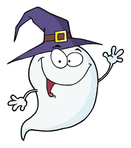 265x300 Haunted Clipart Friendly Ghost