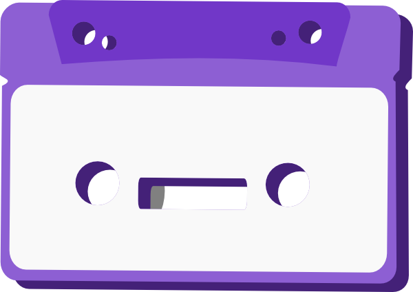 600x424 Cassette Tape Clip Art