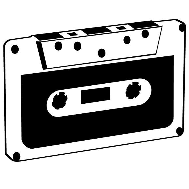 660x660 Compact Cassette Vector Clip Art