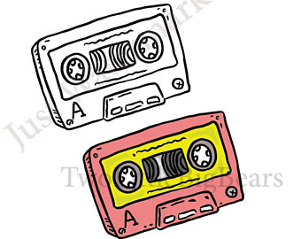 340x270 Cassette Tape Svg Etsy