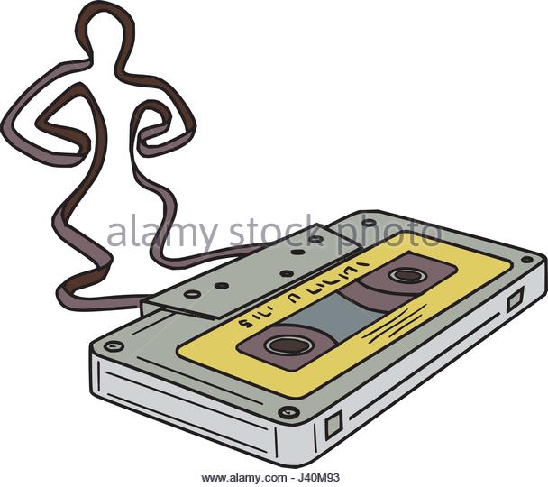 608x540 Audio Cassette Stock Vector Images