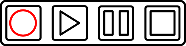 600x151 Tape Deck Clip Art