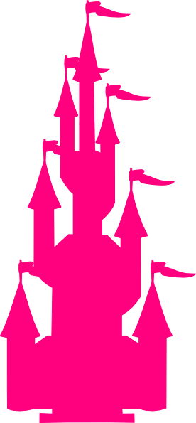 276x595 Pink Castle Clip Art