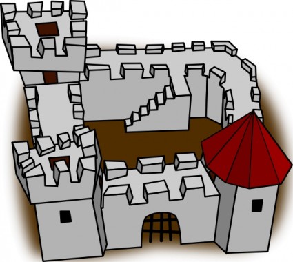 425x380 Castle Clipart Black And White Free Clipart Images