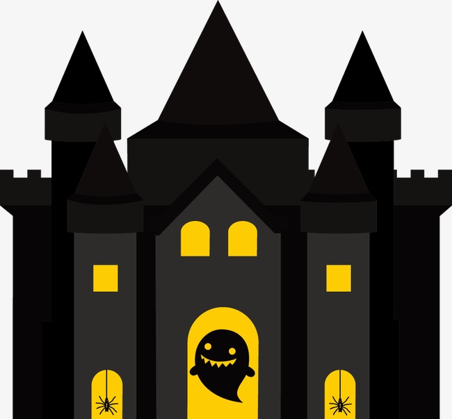 650x603 Black Castle, Gray Black Castle, Yellow Light Png And Vector
