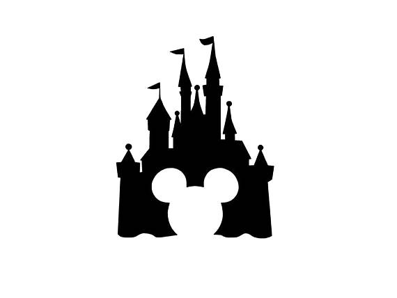 570x428 Mickey Mouse Castle Svg Disney Svg Magic Kingdom Svg