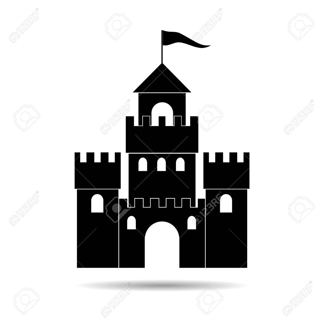 1300x1300 Castle Silhouette