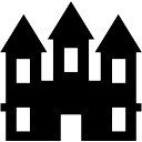 128x128 Castle Silhouette Vectors, Photos And Psd Files Free Download