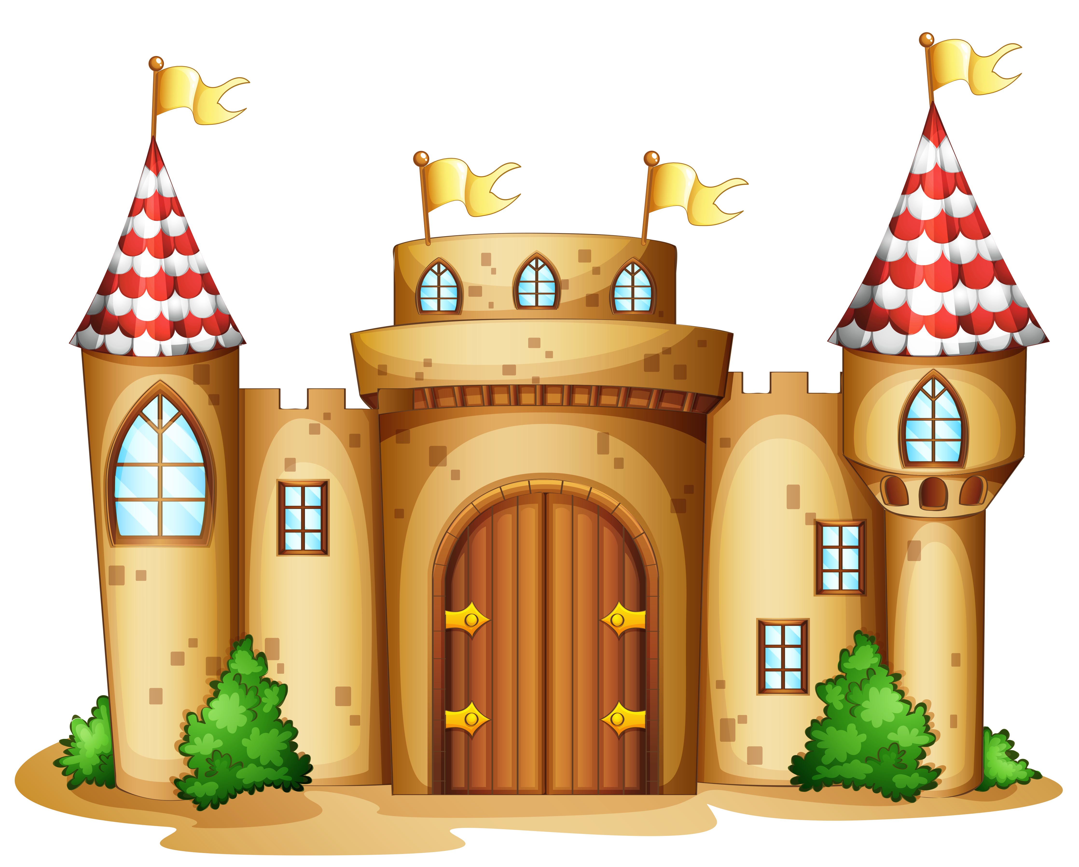4472x3593 Castle Clipart High Resolution