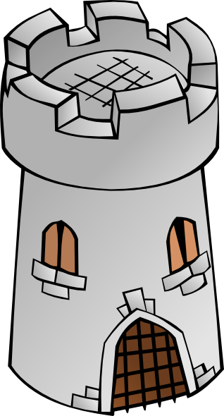 318x590 Castle Clipart Medieval Tower