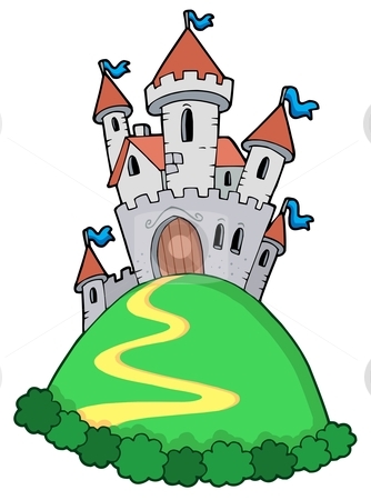 334x450 Fairy Tale Castle Clipart