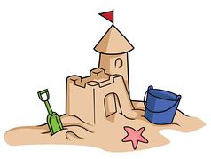 238x179 Sand Castle Clip Art