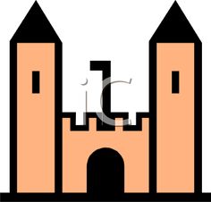 236x226 Free Clip Art Castles Clip Art Of A Castle With Gray Towers, Red