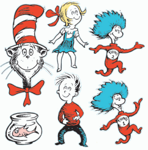 300x305 Cat In The Hat Clipart