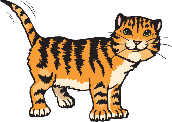 600x428 Big Cat Clipart Animated Cat