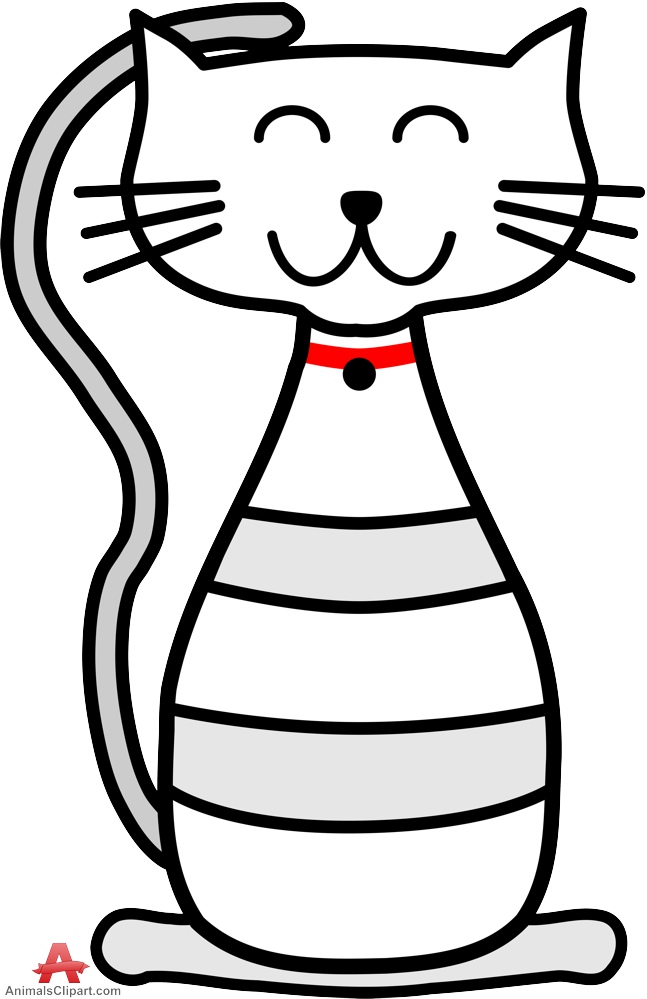 647x999 Cute White Cat Clipart Free Clipart Design Download