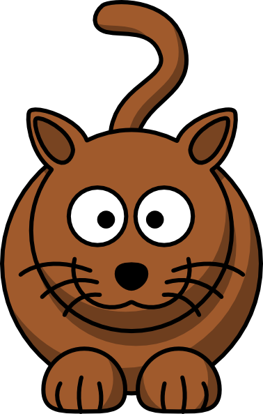 378x594 Cartoon Cat Clip Art Free Vector 4vector