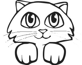 287x229 Free Clip Art Cat