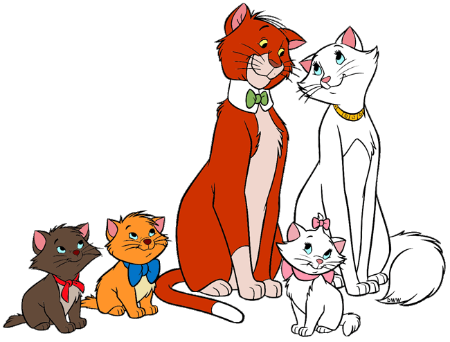 650x494 Disney's The Aristocats Clip Art Disney Clip Art Galore