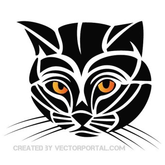 340x340 Cat Silhouette Vectors Download Free Vector Art Amp Graphics