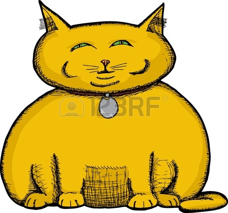 450x419 1,863 Fat Cat Cliparts, Stock Vector And Royalty Free Fat Cat