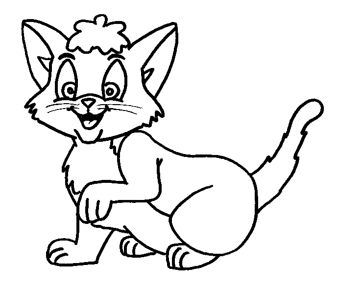 690x587 Nice Cats Coloring Pages Best Coloring Design