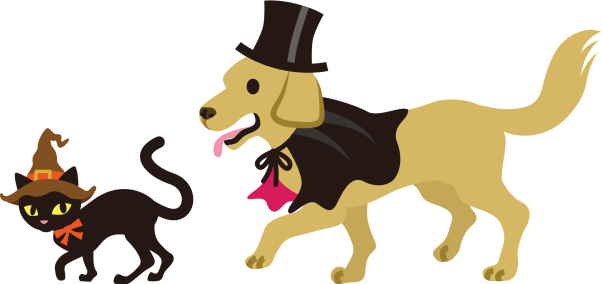 602x284 Dog In Costume Clip Art