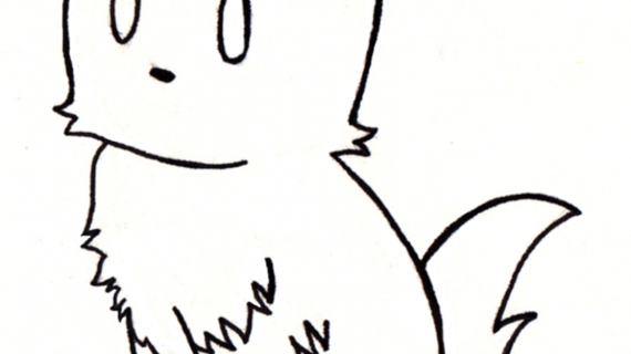 570x320 Cute Cat Drawings