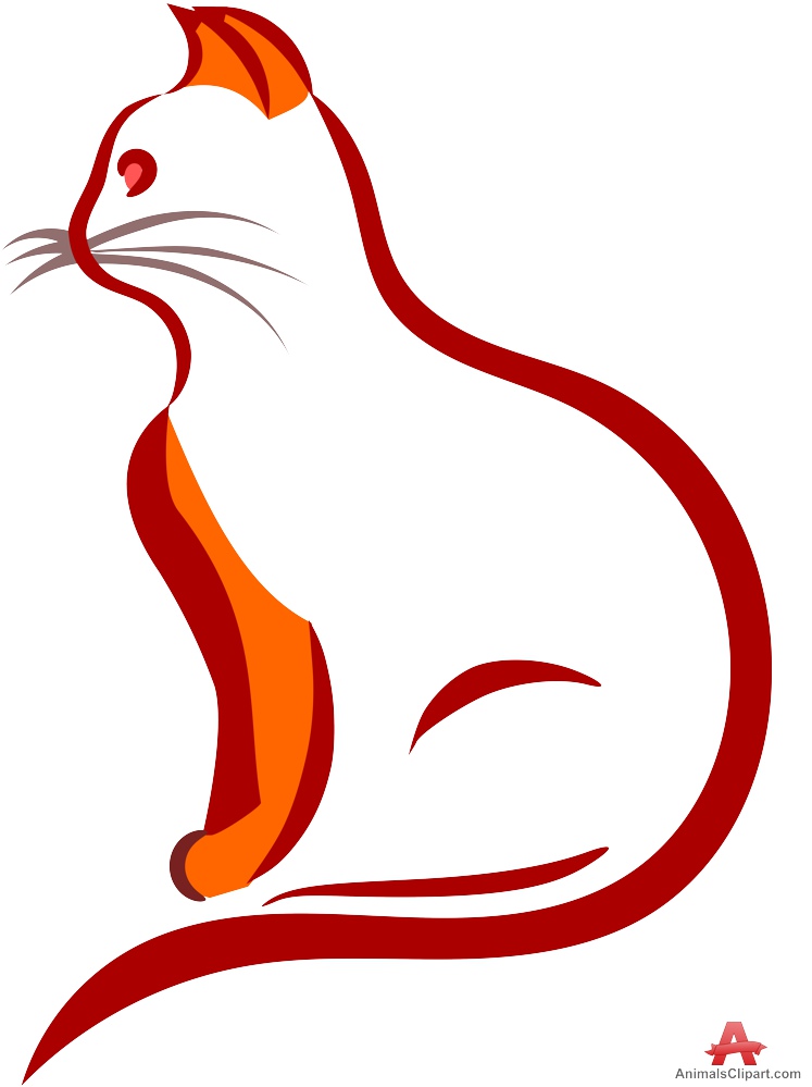 747x999 Cat Drawing Clipart Free Clipart Design Download