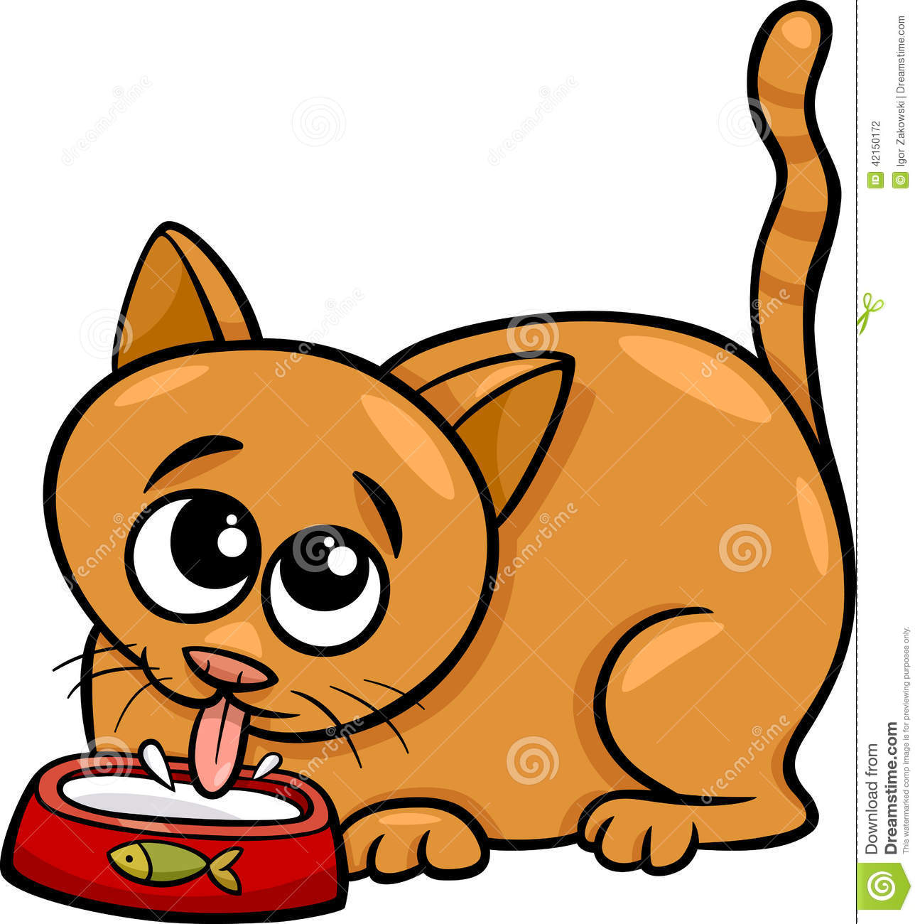 1295x1300 Cat Eating Clipart