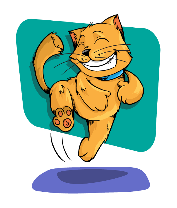 611x715 Happy Cat Clipart