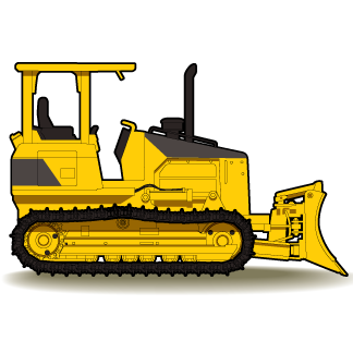 324x324 Cat Clipart Bulldozer