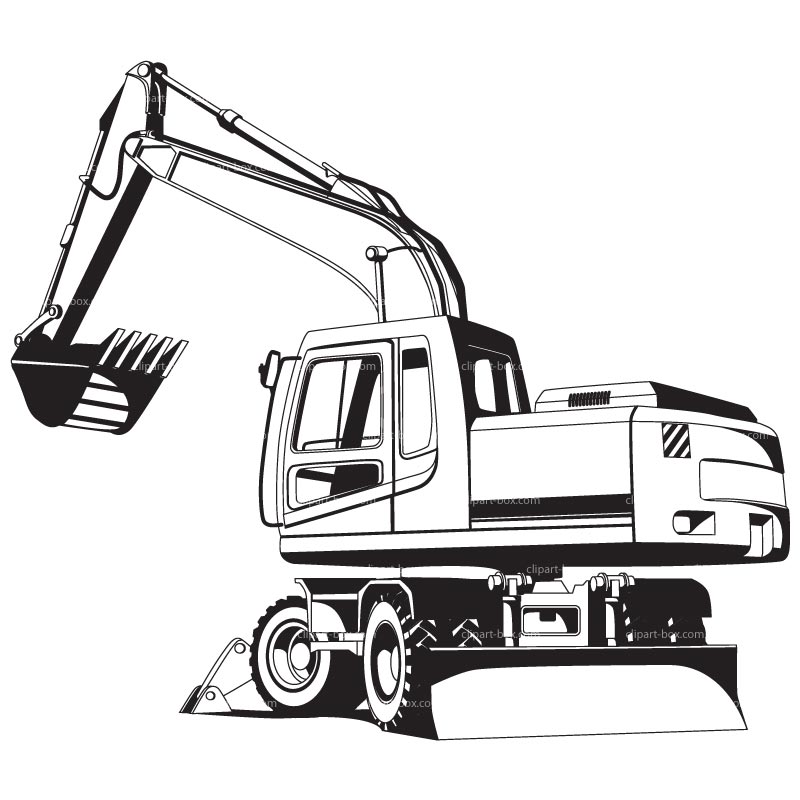 800x800 Clip Art Excavator Bucket Clipart