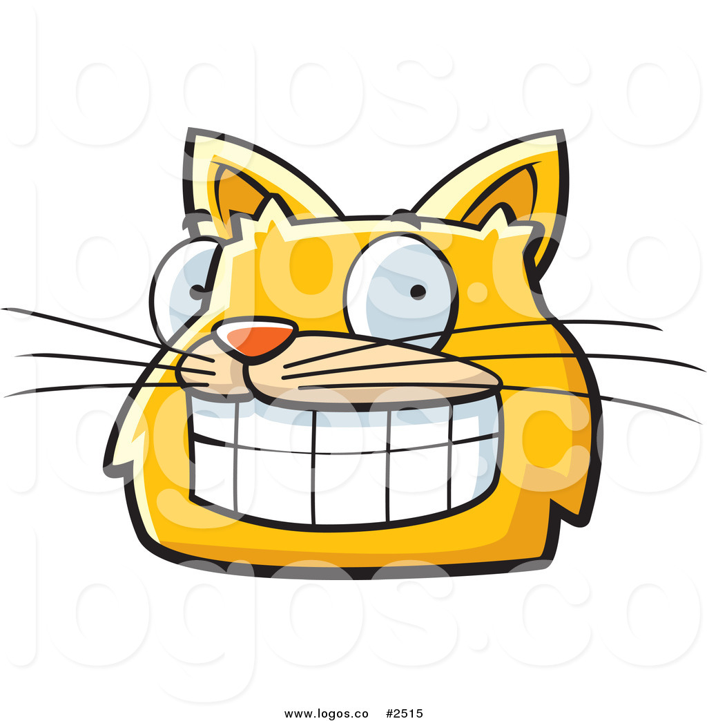 1024x1044 Royalty Free Happy Yellow Cat Face Logo By Cory Thoman