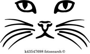 300x180 Cat Face Clip Art Royalty Free. 9,837 Cat Face Clipart Vector Eps