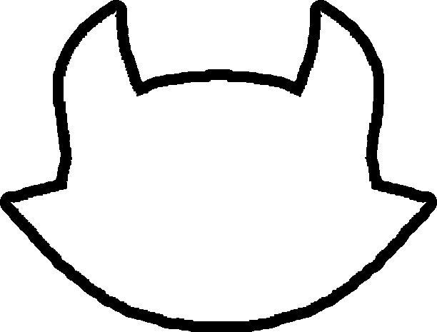 Cat Head Outline | Free download on ClipArtMag