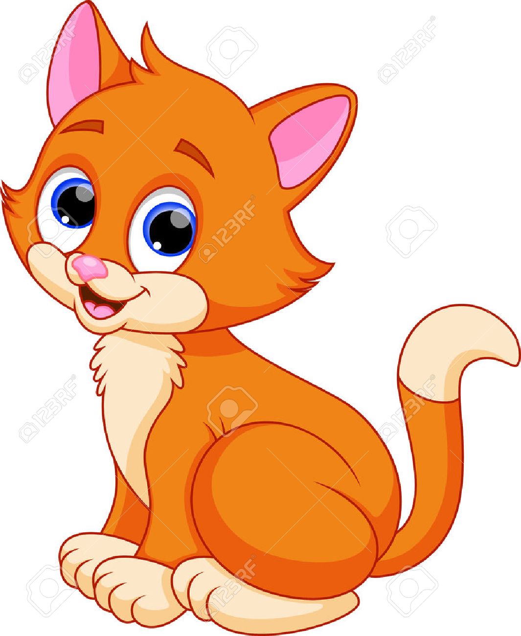 1065x1300 Funny Cat Cartoon Royalty Free Cliparts, Vectors, And Stock