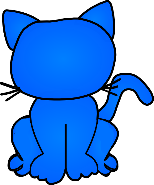 498x598 Cat Outline Clip Art