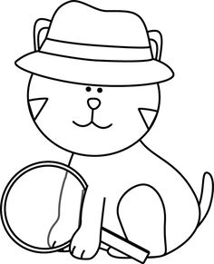 236x291 Snoopy The Private Detective Coloring Picture For Kids Snoopy