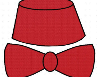 340x270 Cat In The Hat Bow Tie Template Free Download Clip Art Free