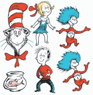 300x305 Free Cat In The Hat Clip Art Clipart Panda