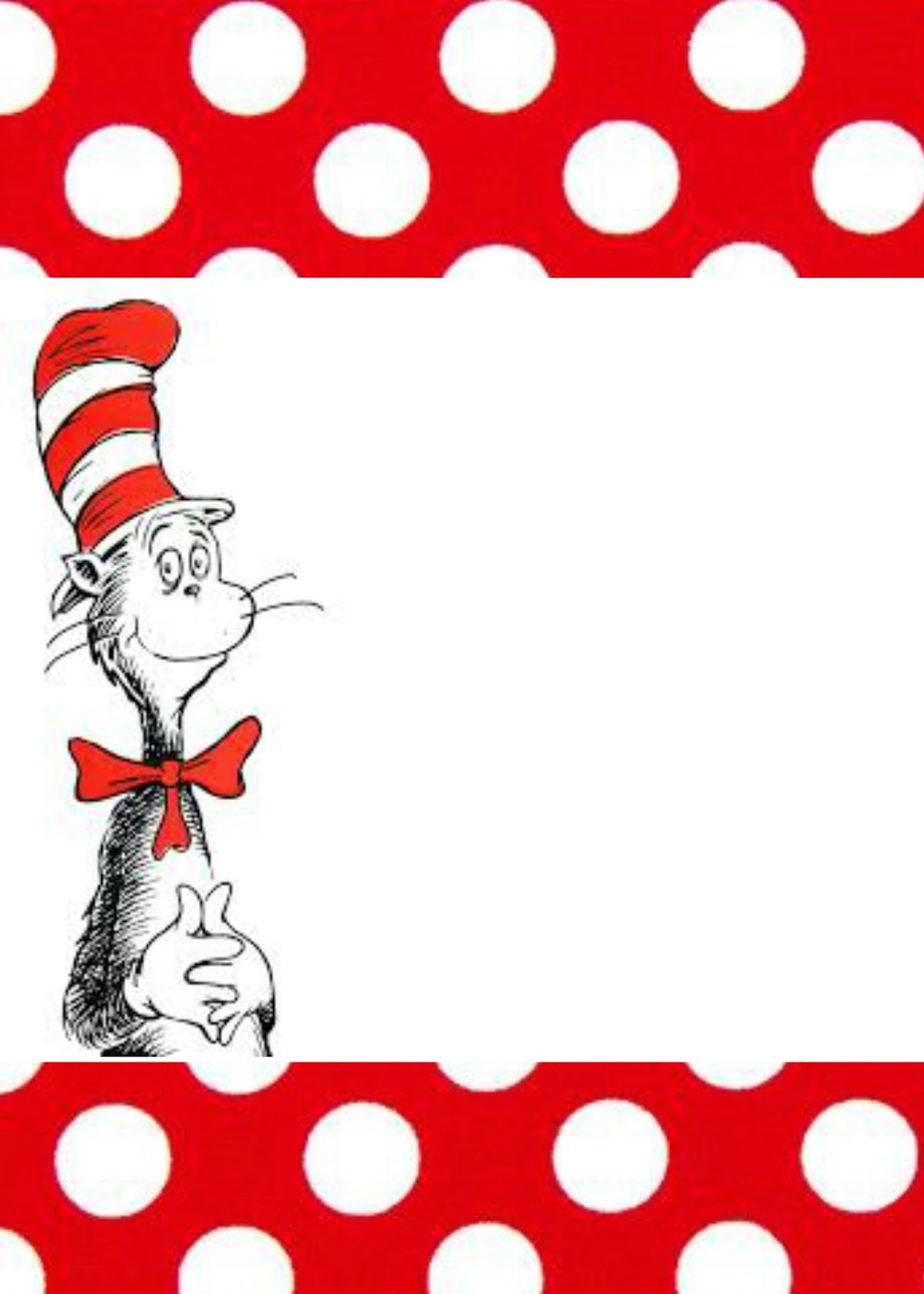 1143x1600 Bake Craft Amp Diy Cat In The Hat Birthday Party