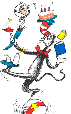 230x370 Birthday Clipart Cat In Hat