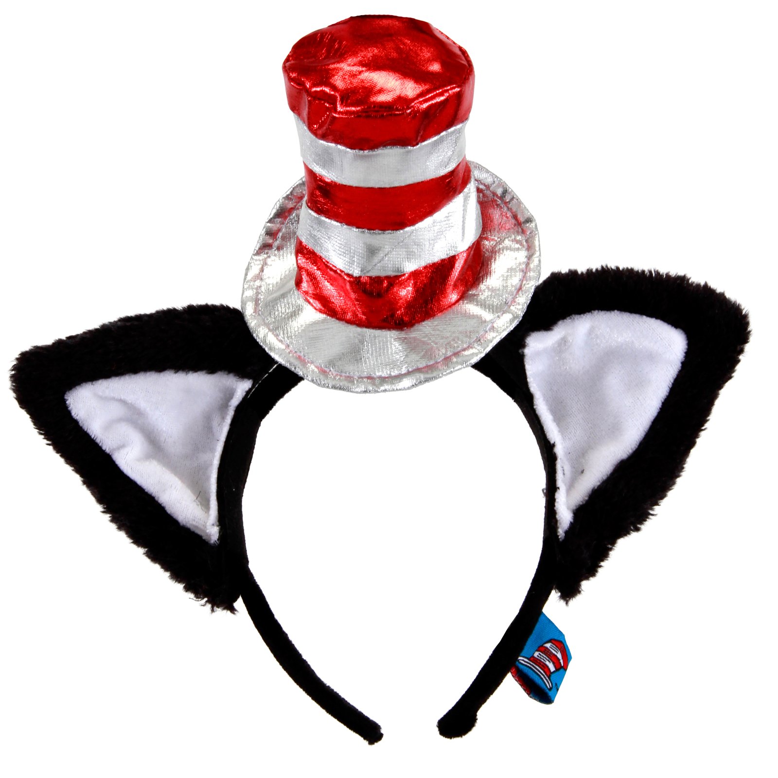1600x1600 Cat In The Hat Deluxe Headband With Ears