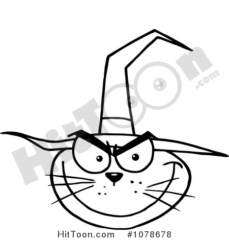 450x470 Halloween Cat Clipart
